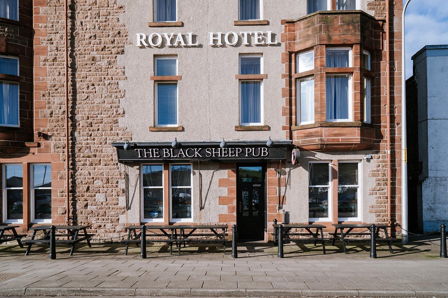 The Royal Hotel Campbeltown Buitenkant foto